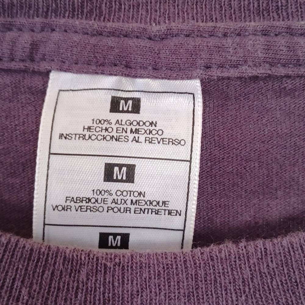 Kenny Rogers concert Tee World Tour women's size medium purple - Picture 3 of 5